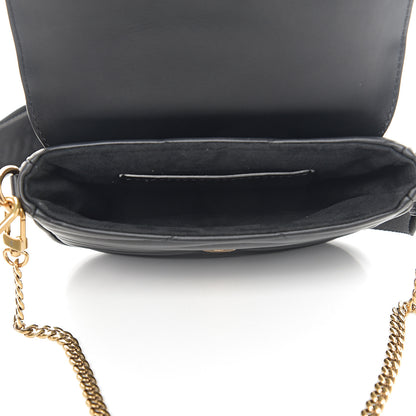 Louis Vuitton Calfskin New Wave Multi Pochette Black 4 of 9