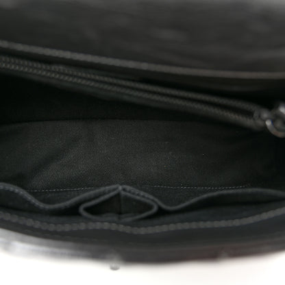 Chanel Nubuck Iridescent Calfskin Quilted Reissue Camera Case Black 6 of 12