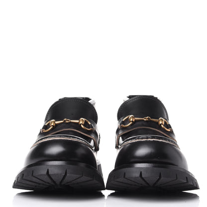 Gucci Cordovan Lux Mens Harald Horsebit Ankle Boots 8.5 Black 2 of 12