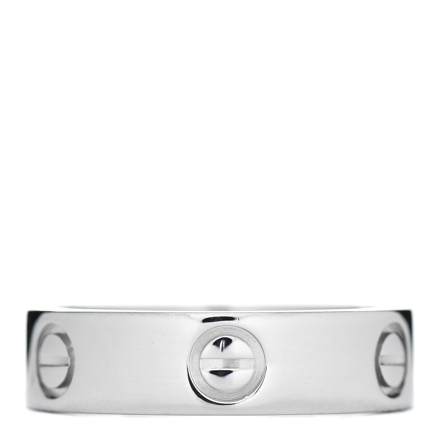 Platinum 5.5mm LOVE Ring 56 7.5