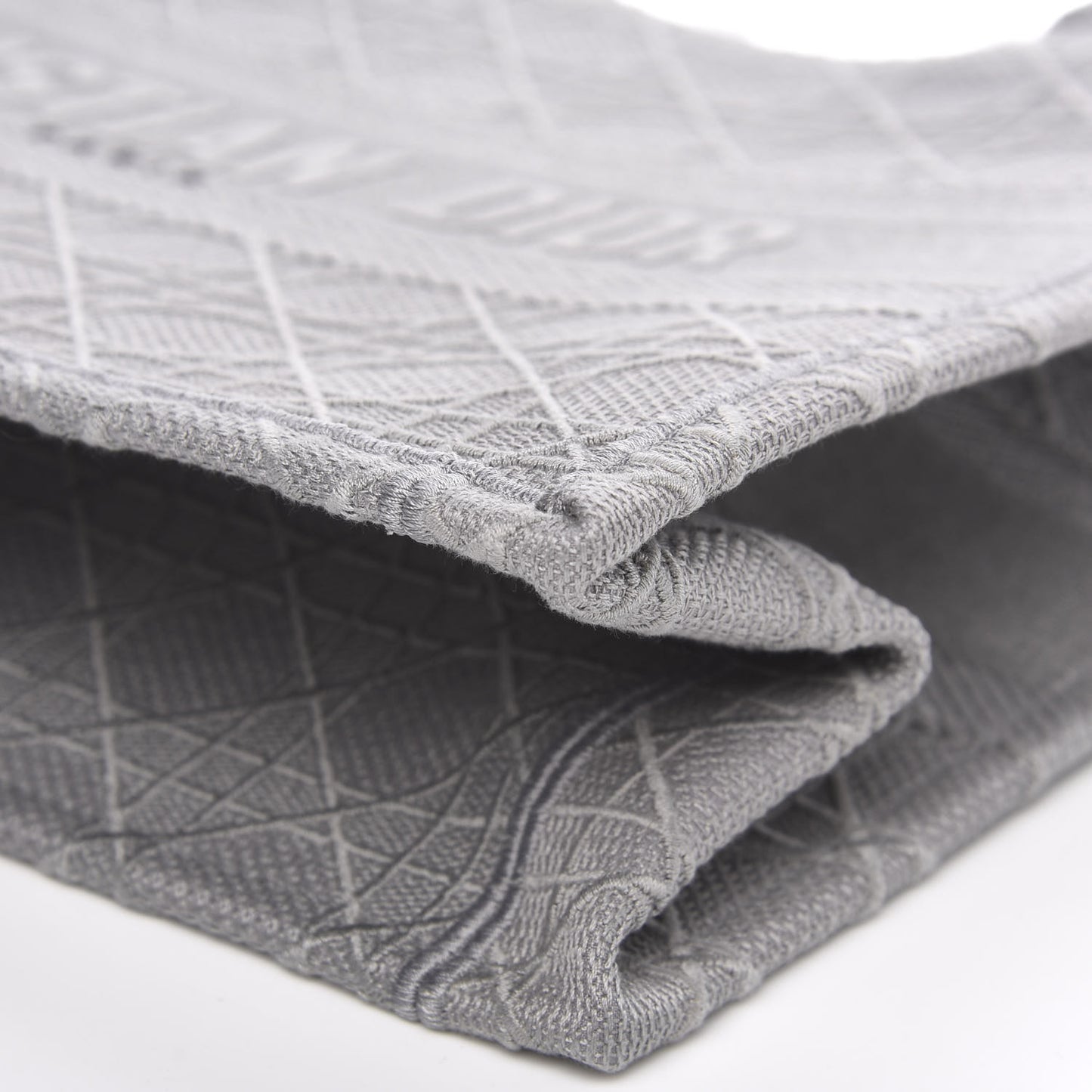 Embroidered Medium Book Tote Stone
