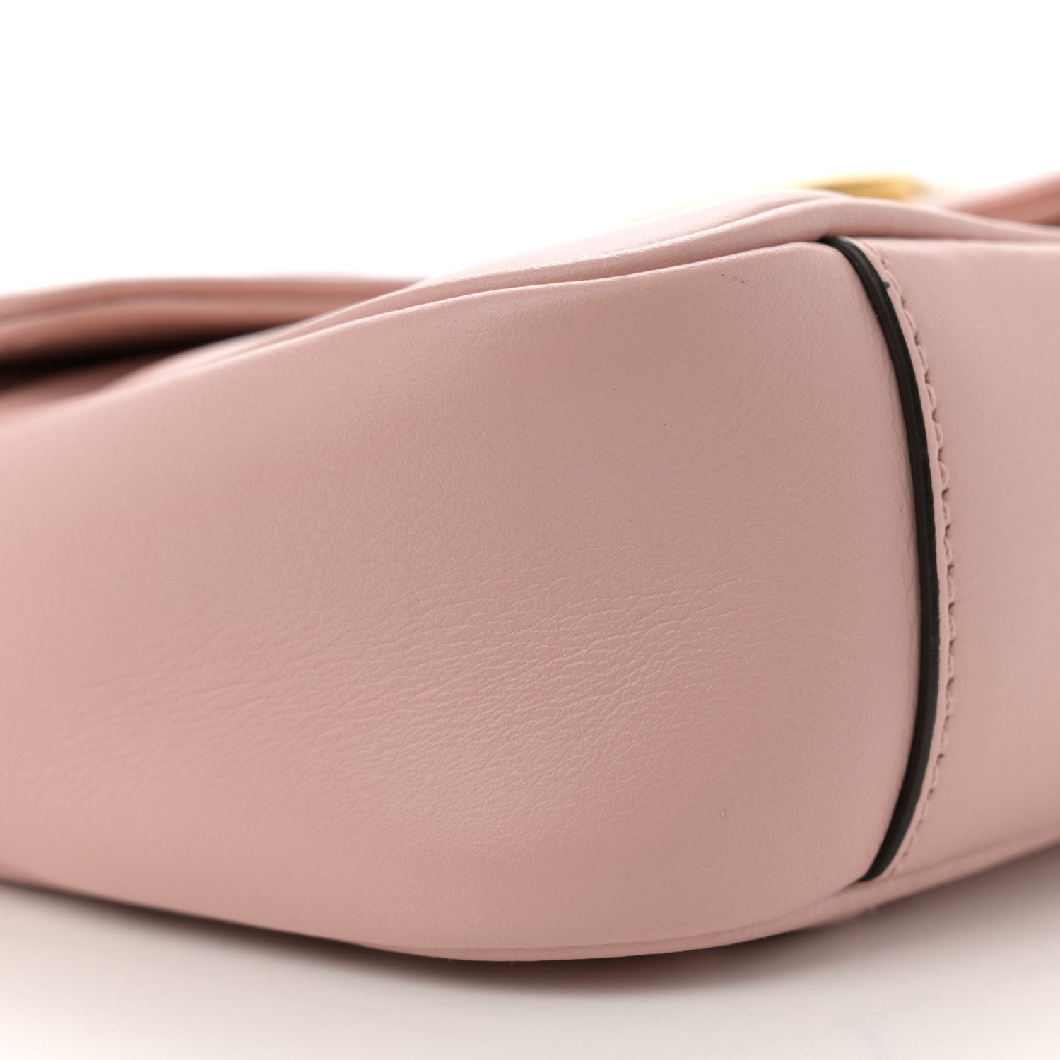 Gucci Calfskin Matelasse Mini GG Marmont Shoulder Bag Perfect Pink 9 of 13