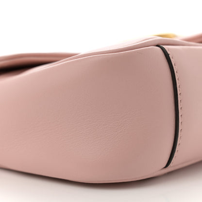 Gucci Calfskin Matelasse Mini GG Marmont Shoulder Bag Perfect Pink 9 of 13