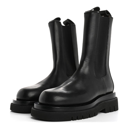 Bottega Veneta Calfskin The Lug Chelsea 55mm Boots 39 Black 4 of 9