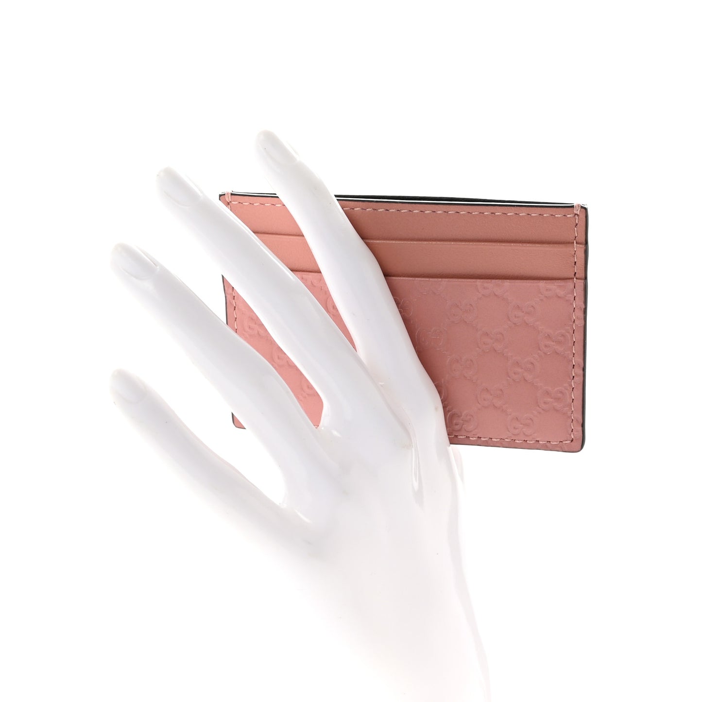 Microguccissima Card Holder Soft Pink