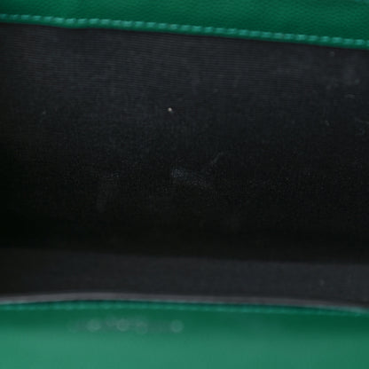 Saint Laurent Grain De Poudre Textured Mixed Matelasse Triquilt Medium Monogram Satchel Green 11 of 16