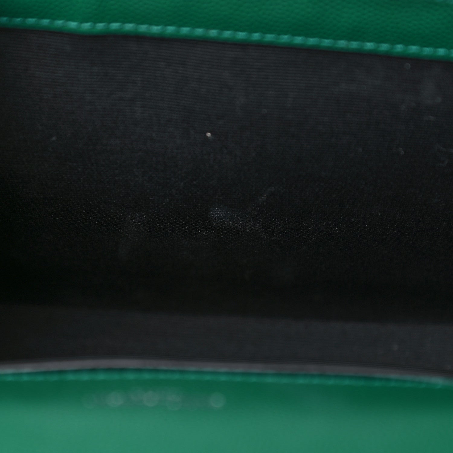Saint Laurent Grain De Poudre Textured Mixed Matelasse Triquilt Medium Monogram Satchel Green 11 of 16