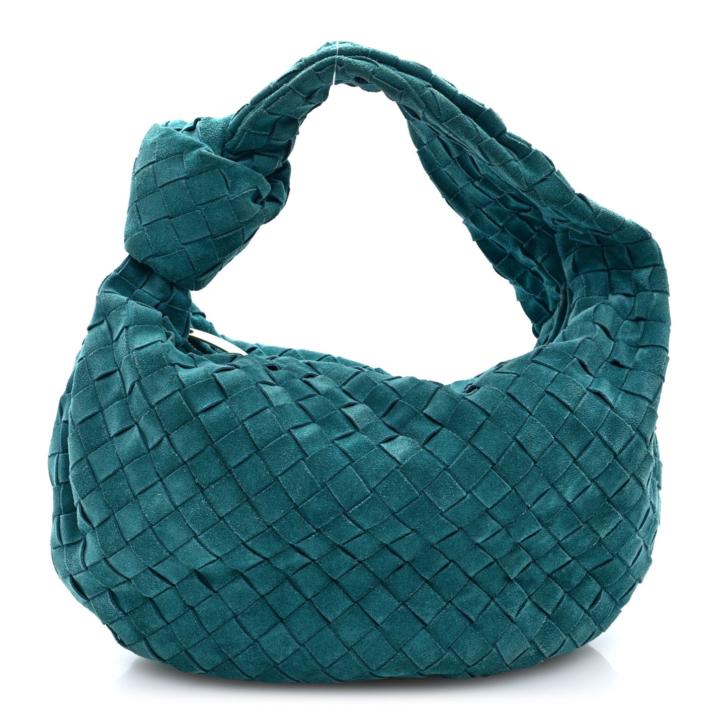 Suede Calfskin Intrecciato Teen Jodie Hobo Scuba
