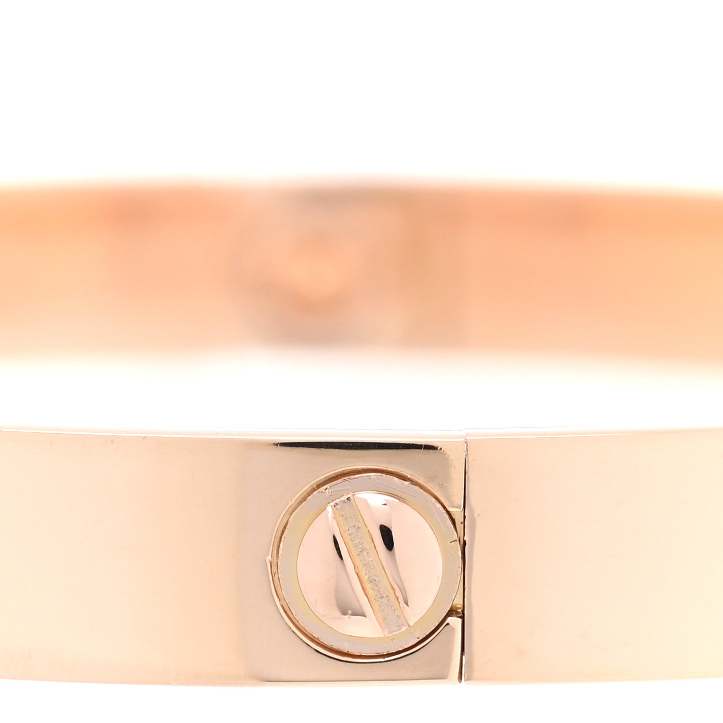 18K Pink Gold LOVE Bracelet 17