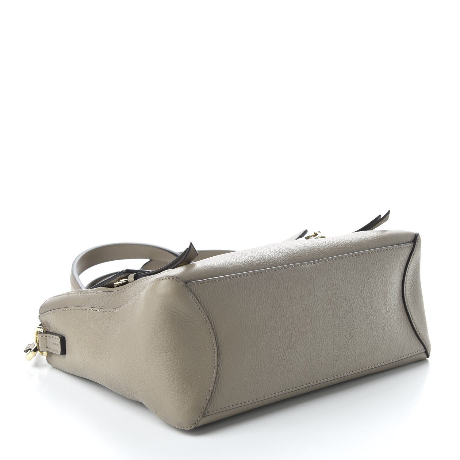 Chloe Calfskin Small Faye Day Shoulder Bag Motty Grey 5 of 10
