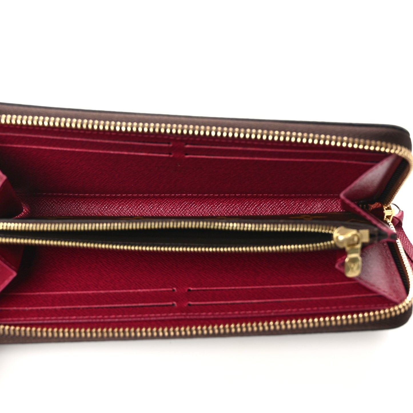 Monogram Clemence Wallet Fuchsia