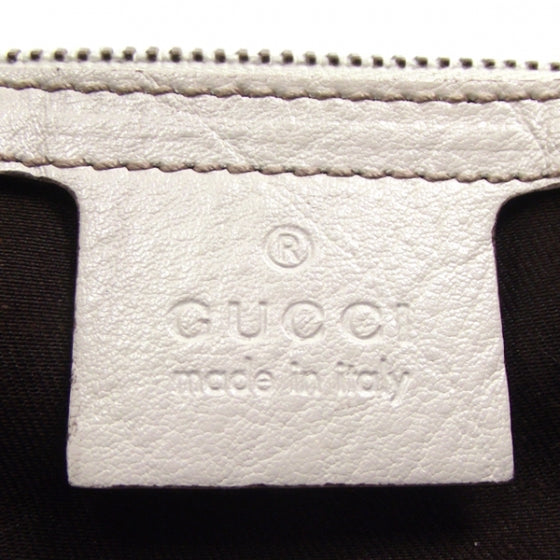 Gucci Monogram Medium Interlocking Hobo Off White 7 of 10