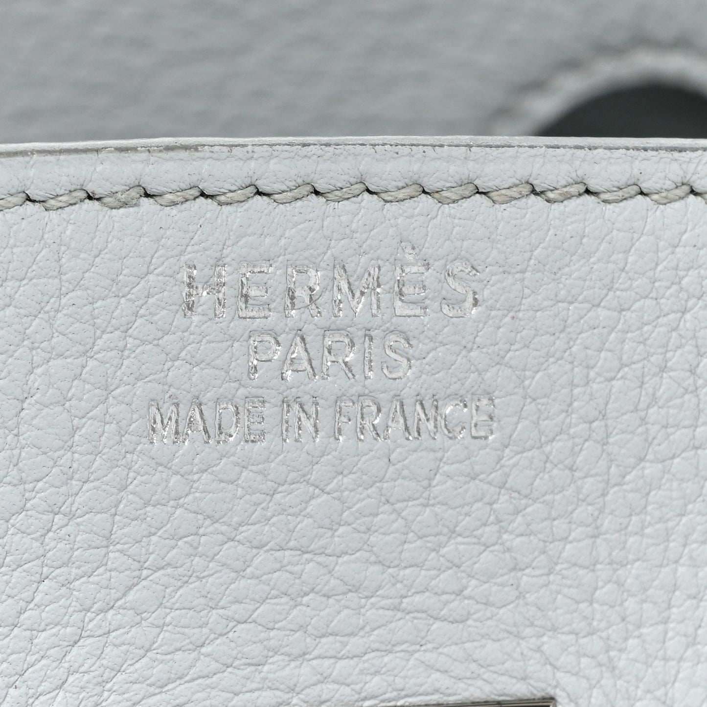 Taurillon Clemence Birkin 35 Gris Perle