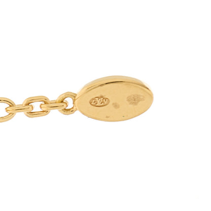 Louis Vuitton 18K Pink Gold Diamond Le Damier de Louis Vuitton Pendant Necklace 4 of 6