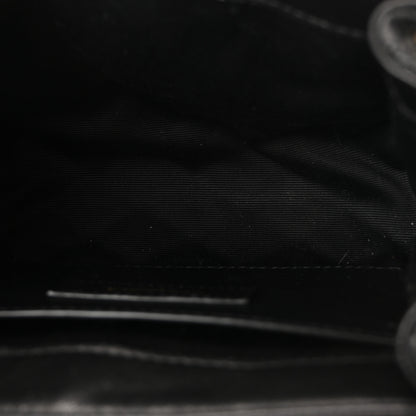 Saint Laurent Lambskin Quilted Monogram Mini Nolita Black 5 of 9