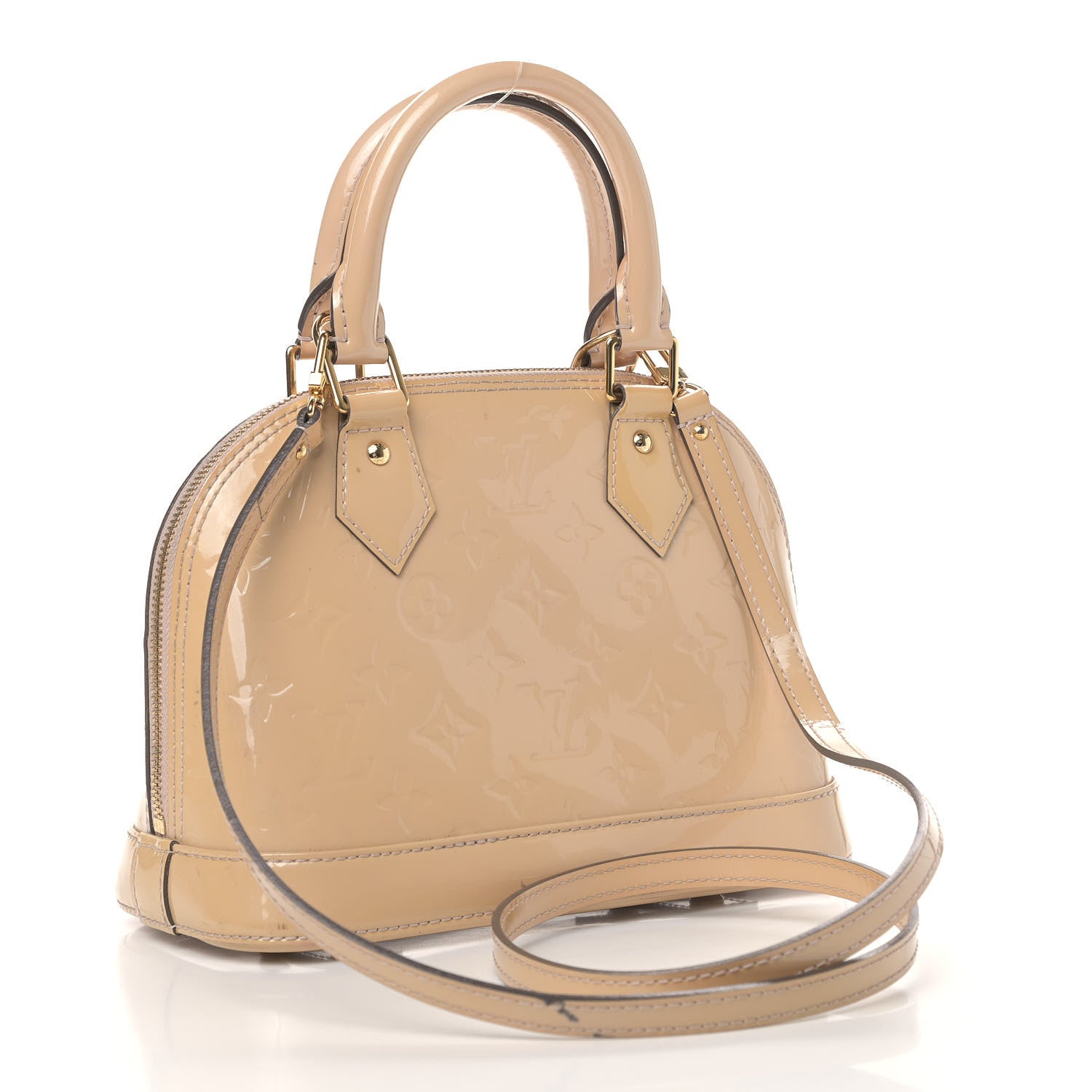 Louis Vuitton Vernis Alma BB Rose Florentin 2 of 10