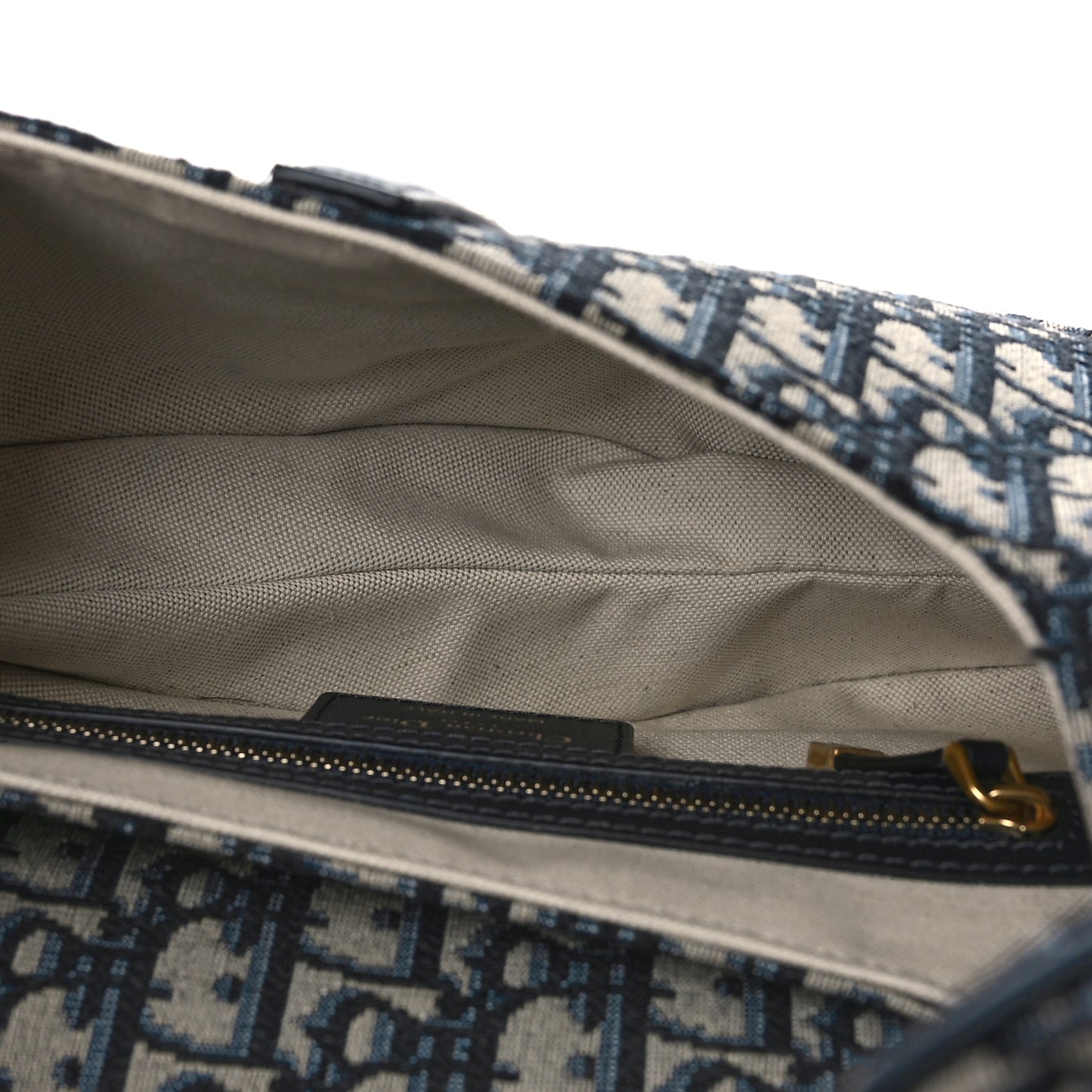 Oblique Saddle Bag Blue