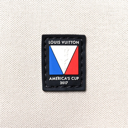 Louis Vuitton Damier Azur Latitude America's Cup Keepall Bandouliere 45 7 of 14
