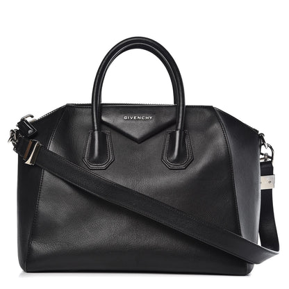 Givenchy Sugar Goatskin Medium Antigona Black 1 of 17