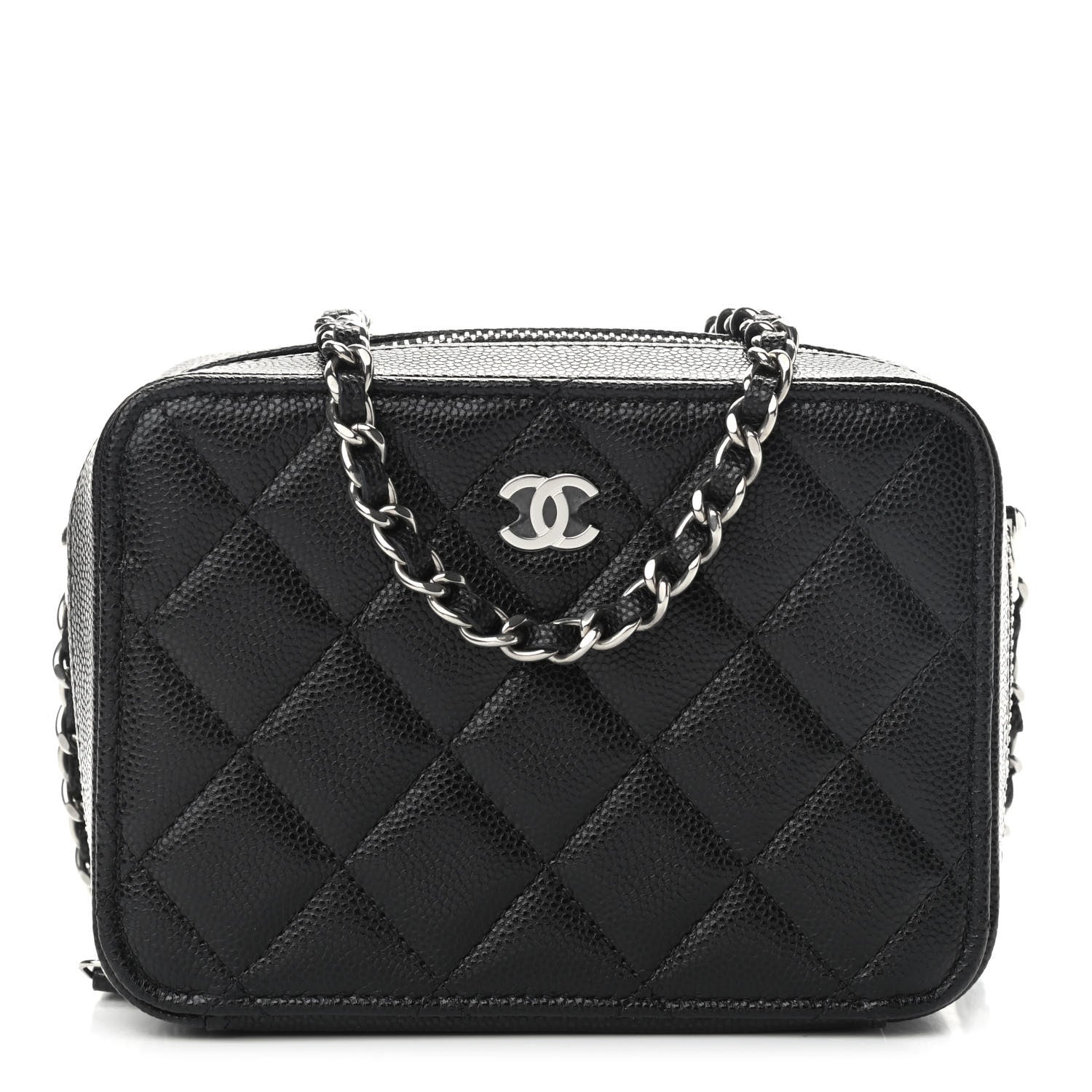 Chanel Caviar Quilted Camera Bag Black 1 of 11