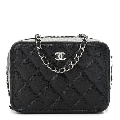 Chanel Caviar Quilted Camera Bag Black 1 of 11