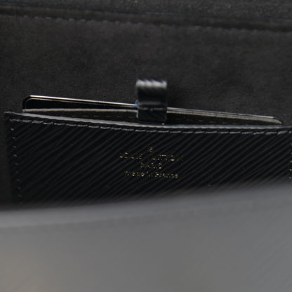 Louis Vuitton Epi Twist Shoulder Bag MM Black 6 of 10