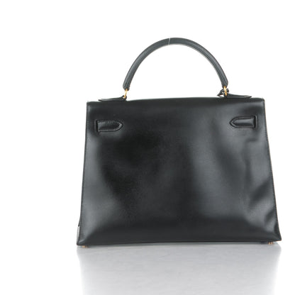 Hermes Box Kelly Sellier 32 Black 4 of 26