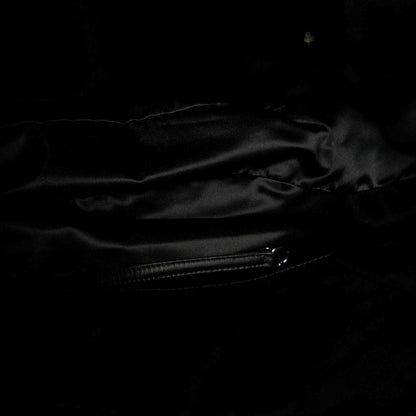 Chanel Lambskin Quilted Hidden Chain Hobo Black 5 of 10