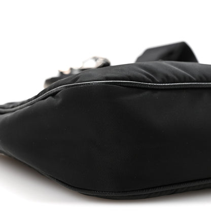 Prada Nylon Re-Edition 2005 Shoulder Bag Black 10 of 11