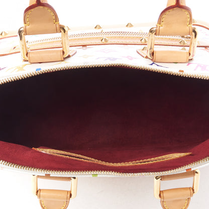 Louis Vuitton Monogram Multicolor Alma White 8 of 8
