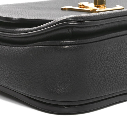 Louis Vuitton Grained Calfskin Lockme Oxford Black 8 of 9
