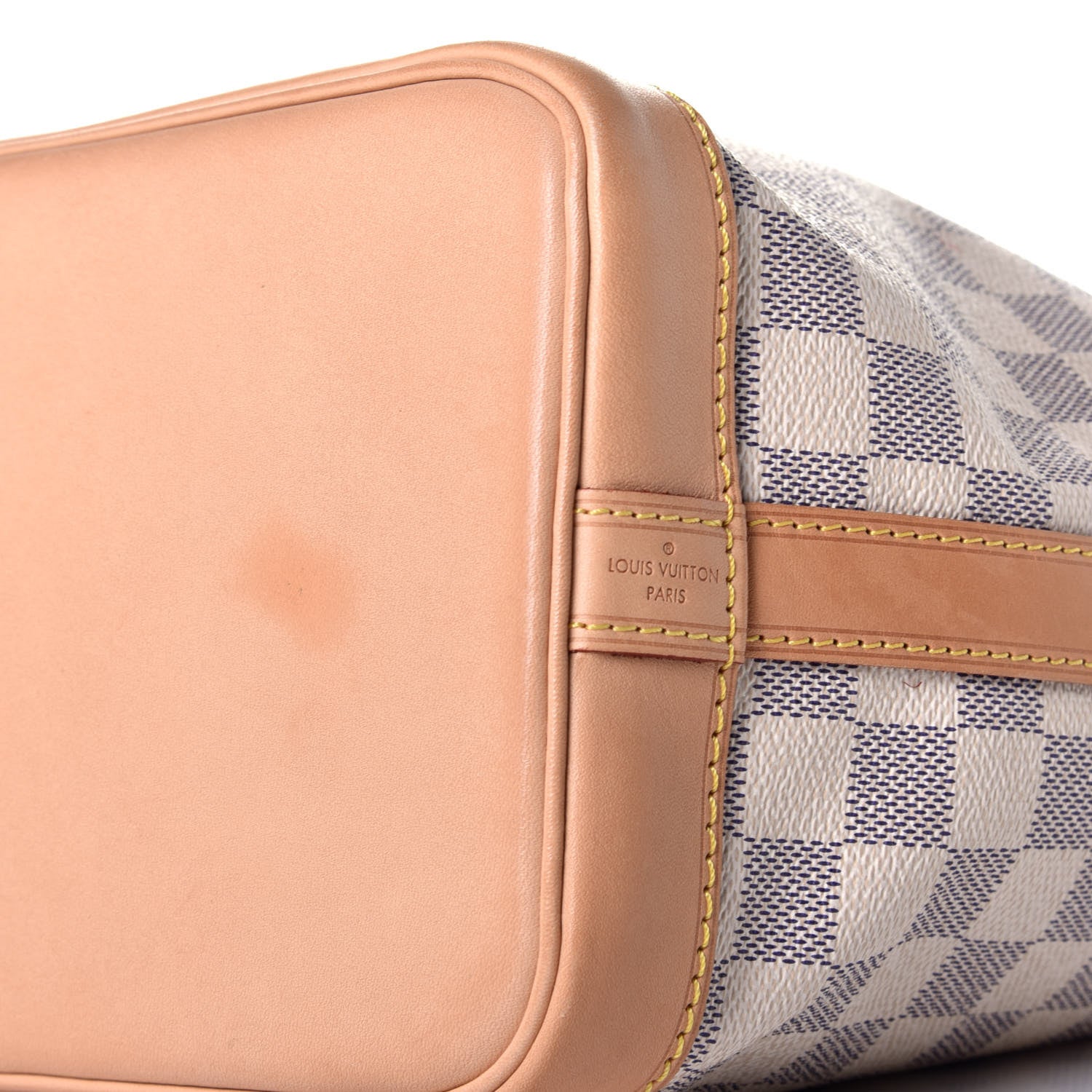 Louis Vuitton Damier Azur Noe BB 8 of 8