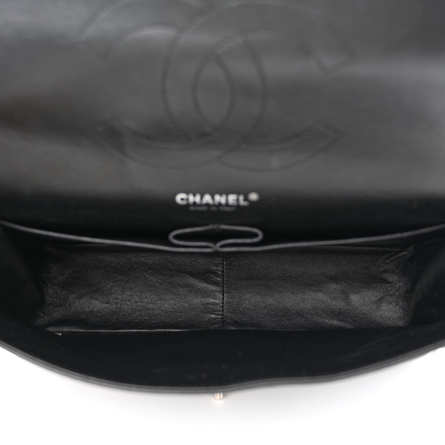 Chanel Patent Quilted Jumbo Double Flap Black 5 of 12