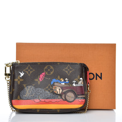 Louis Vuitton Monogram 2015 Christmas Animation Mini Pochette Accessories 10 of 10