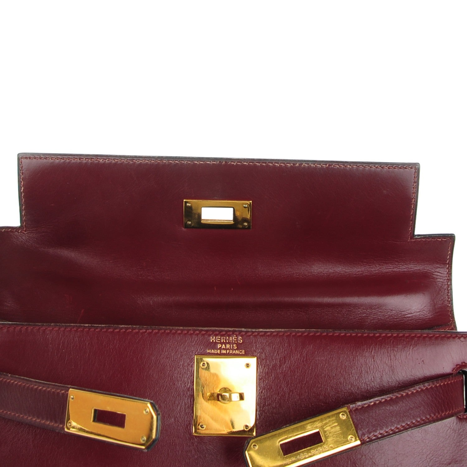 Hermes Box Kelly Sellier 28 Rouge H 26 of 30