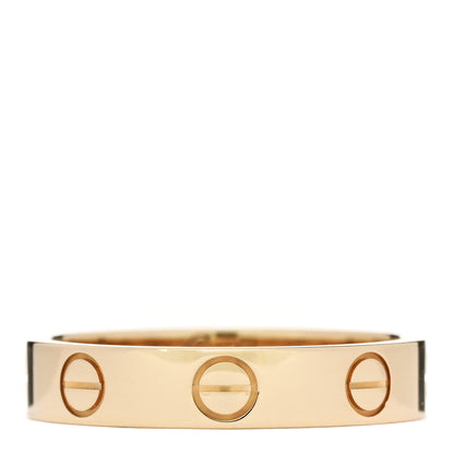 Cartier 18K Yellow Gold 3.5mm LOVE Wedding Band Ring 50 5.25 1 of 4