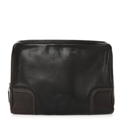 Louis Vuitton Siwa Computer Case Marron Fonce 1 of 10