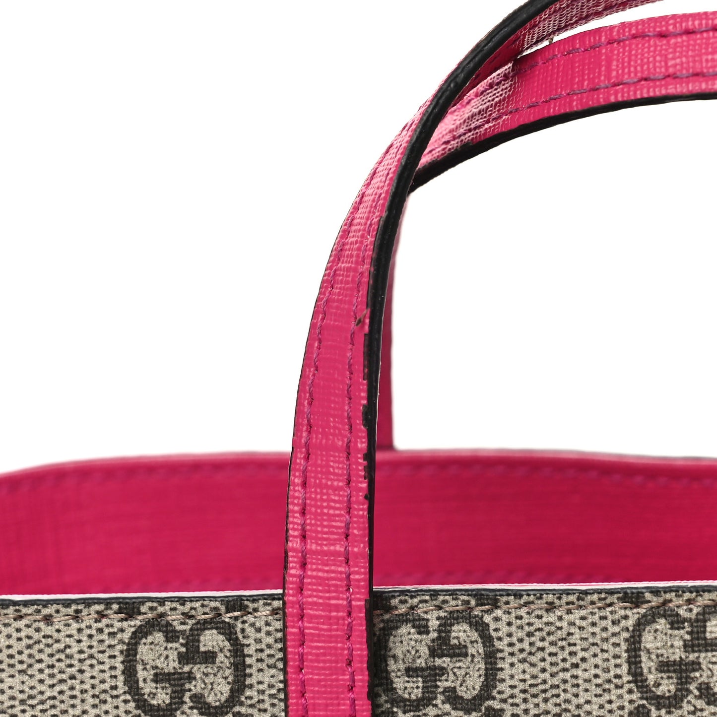 GG Supreme Monogram Childrens Deer Tote Pink