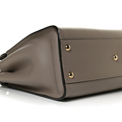 Fendi Vitello Seta Plexiglass Tortoise Medium Peekaboo Iconic Satchel Tortora 9 of 13