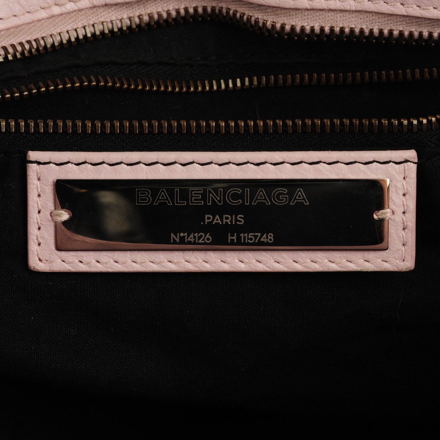 Balenciaga Agneau Classic Hardware City Rose Poudre Rose Petunia 6 of 8