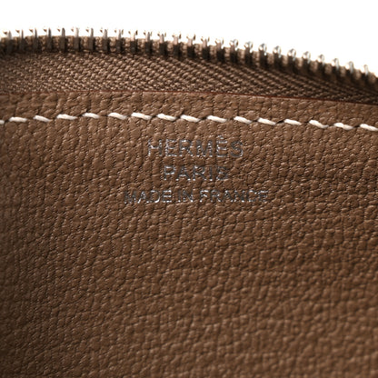 Hermes Chevre Mysore PM Pouch Etoupe 6 of 8