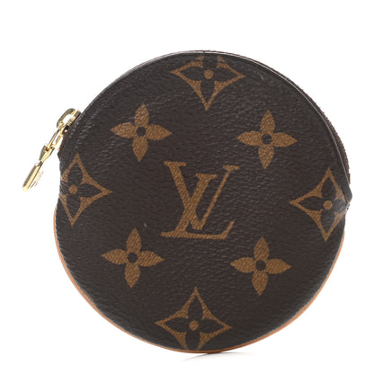 Louis Vuitton Monogram Round Coin Purse 1 of 8