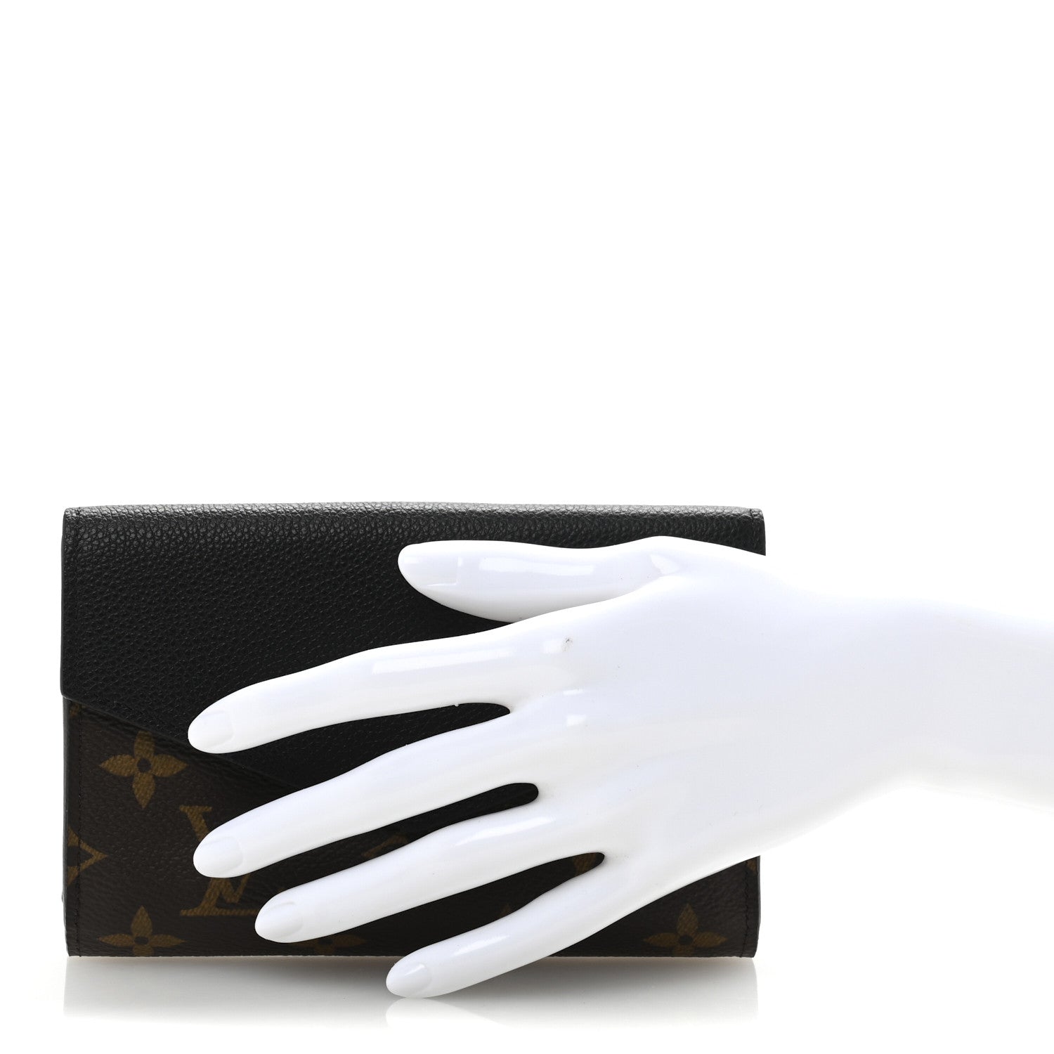 Louis Vuitton Monogram Pallas Compact Wallet Black 2 of 10