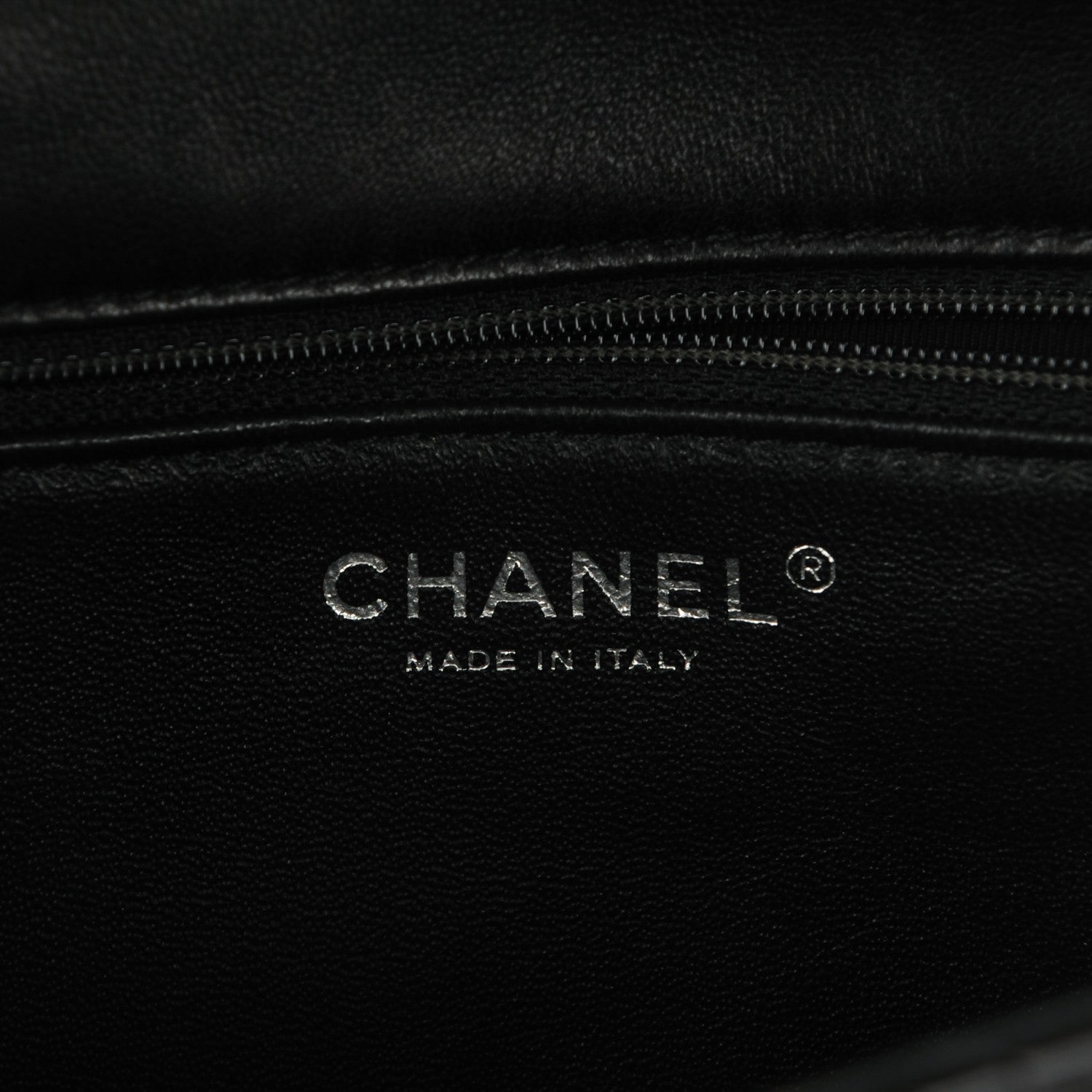 Chanel Lambskin Classic Twist Flap Black Beige 7 of 8