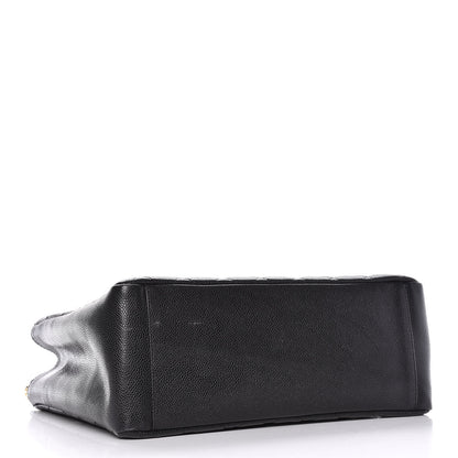 Chanel Caviar Quilted Grand Shopping Tote GST Black 4 of 10
