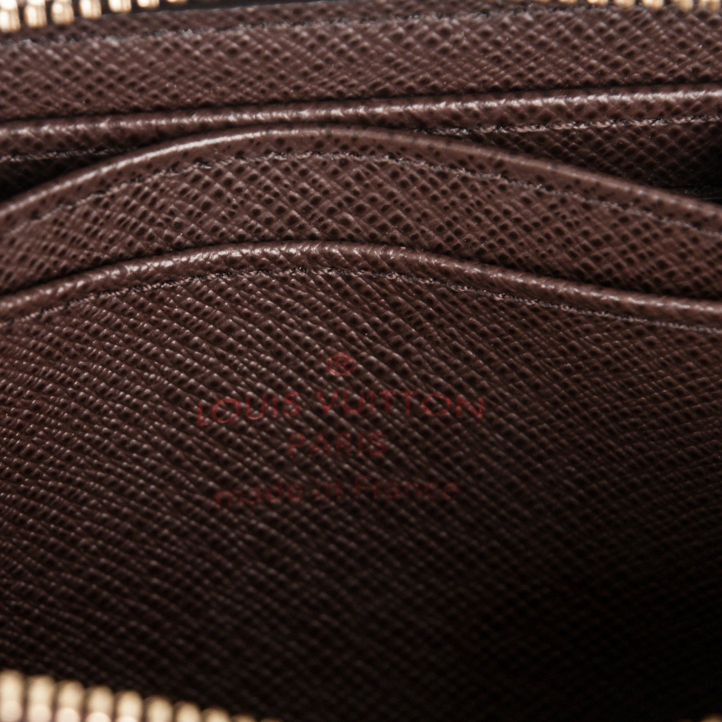 Damier Ebene Zippy Coin Purse