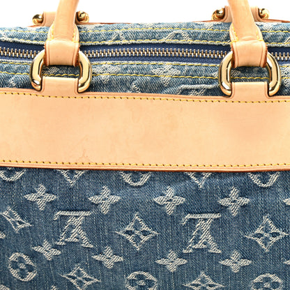 Louis Vuitton Monogram Denim Neo Speedy Blue 15 of 19