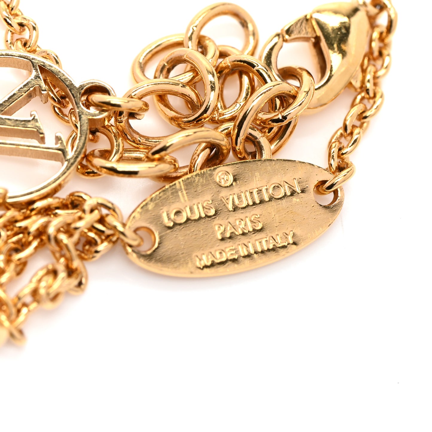 LV And Me Letter Z Bracelet Gold