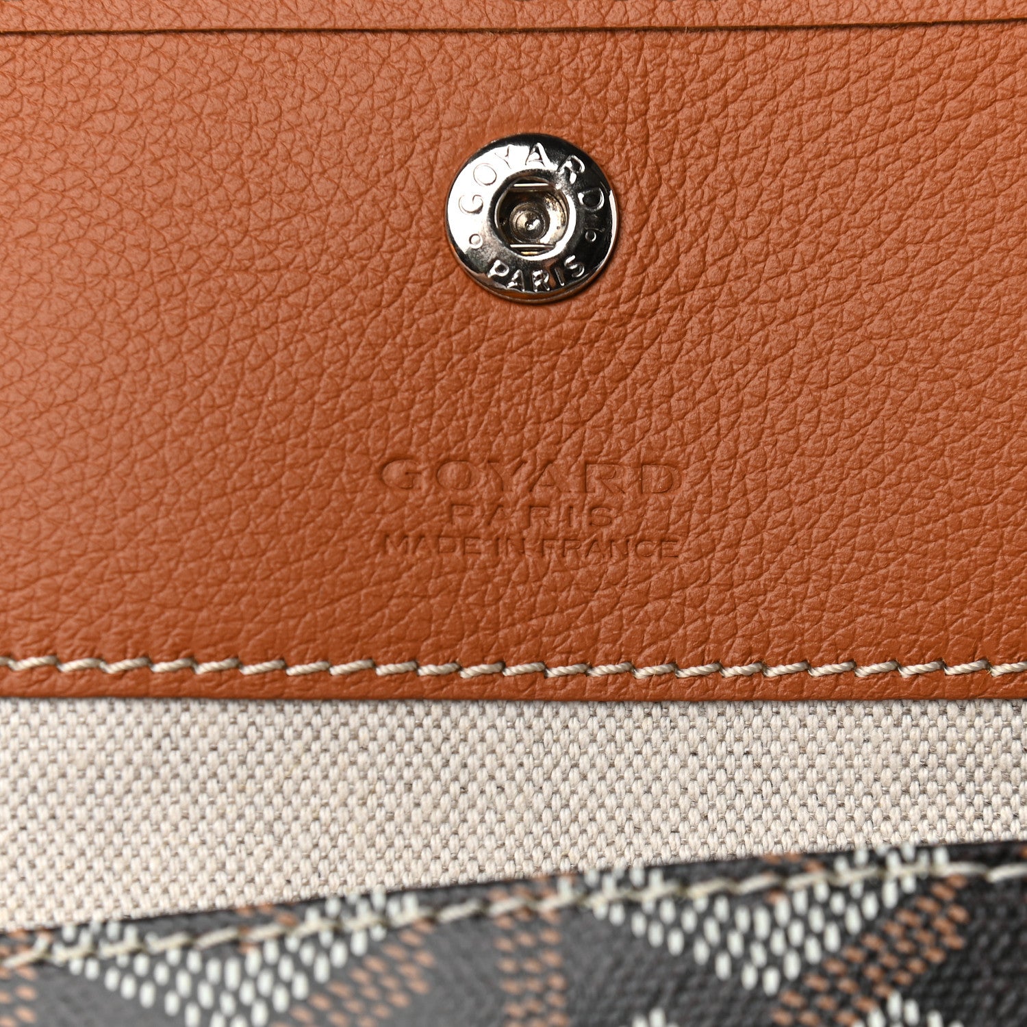 Goyard Goyardine Saint Louis GM Black Gold 7 of 9
