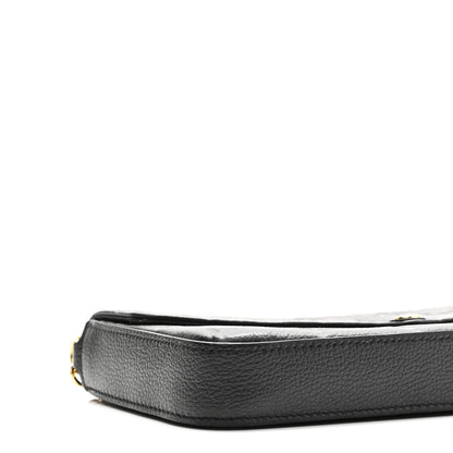 Louis Vuitton Empreinte Pochette Felicie Chain Wallet Black 10 of 11